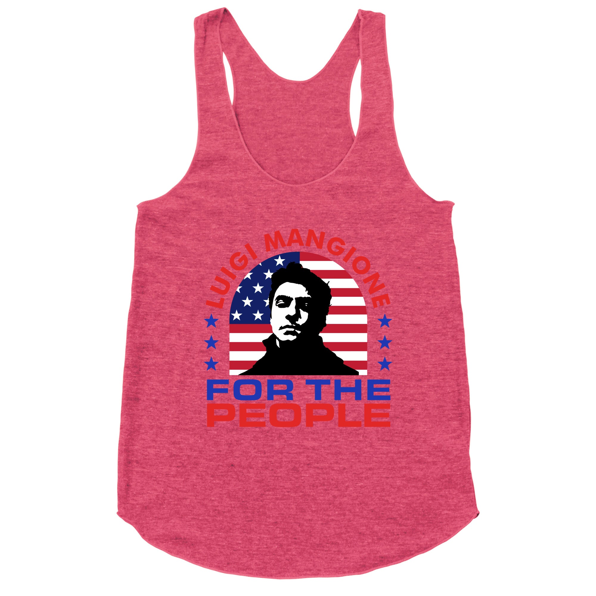 Luigi For The People Racerback Tank